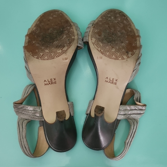 Alex Marie Metallic Sandals - Picture 11 of 12